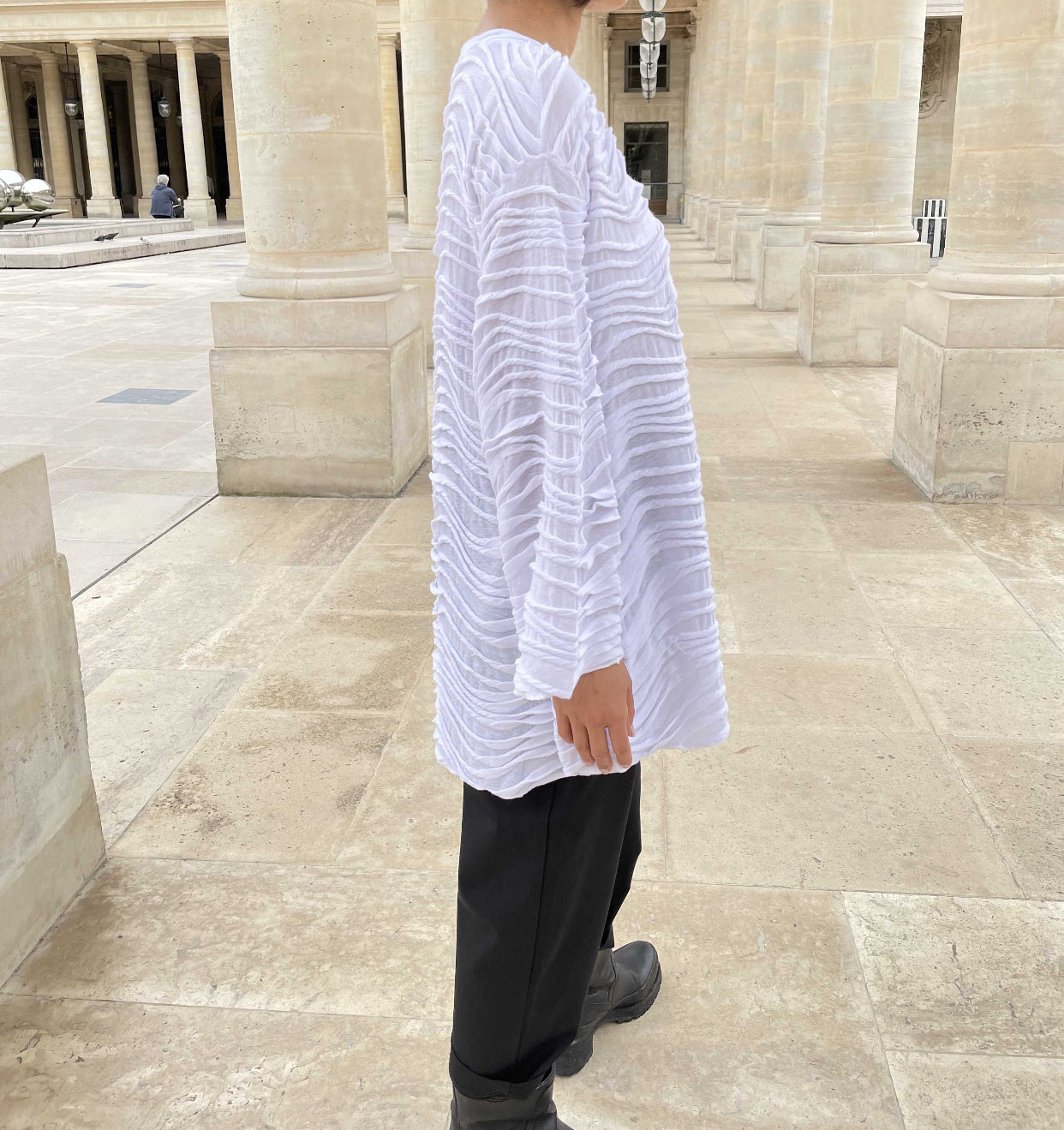 Haut forme ondulée