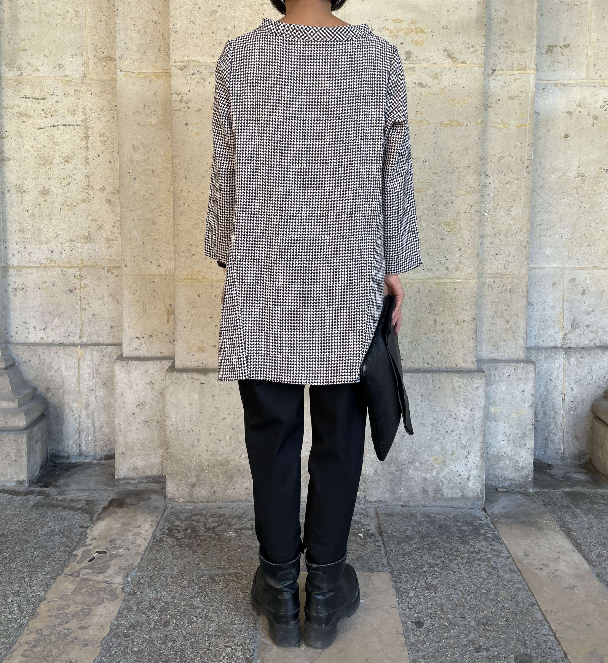 Chemise pied de poule