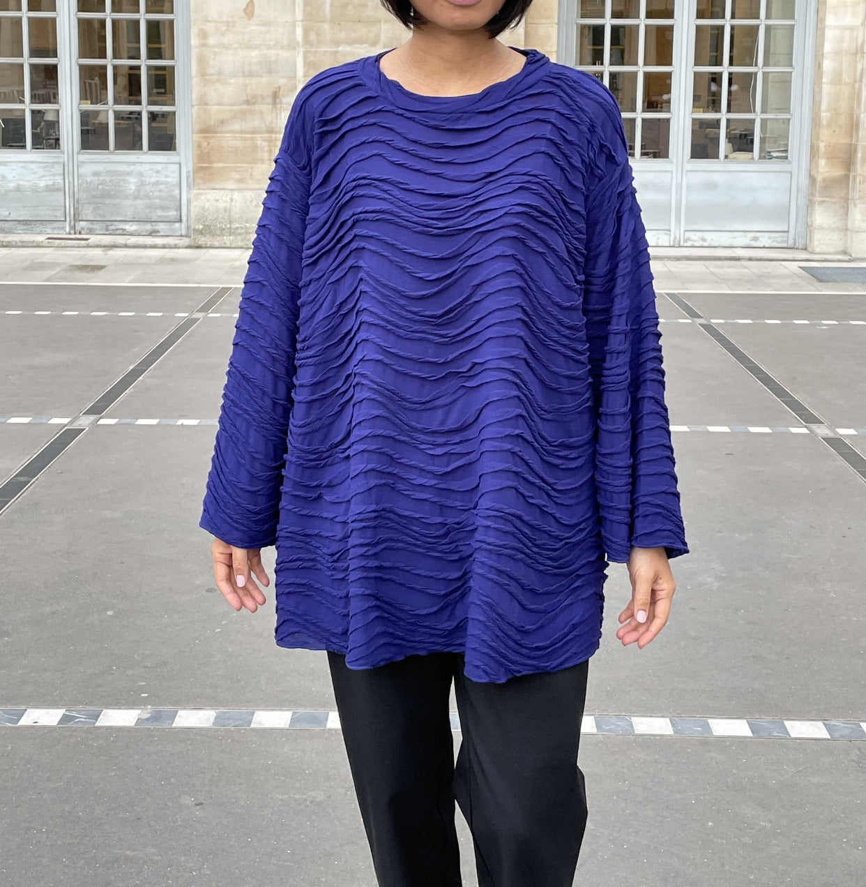 Haut forme ondulée