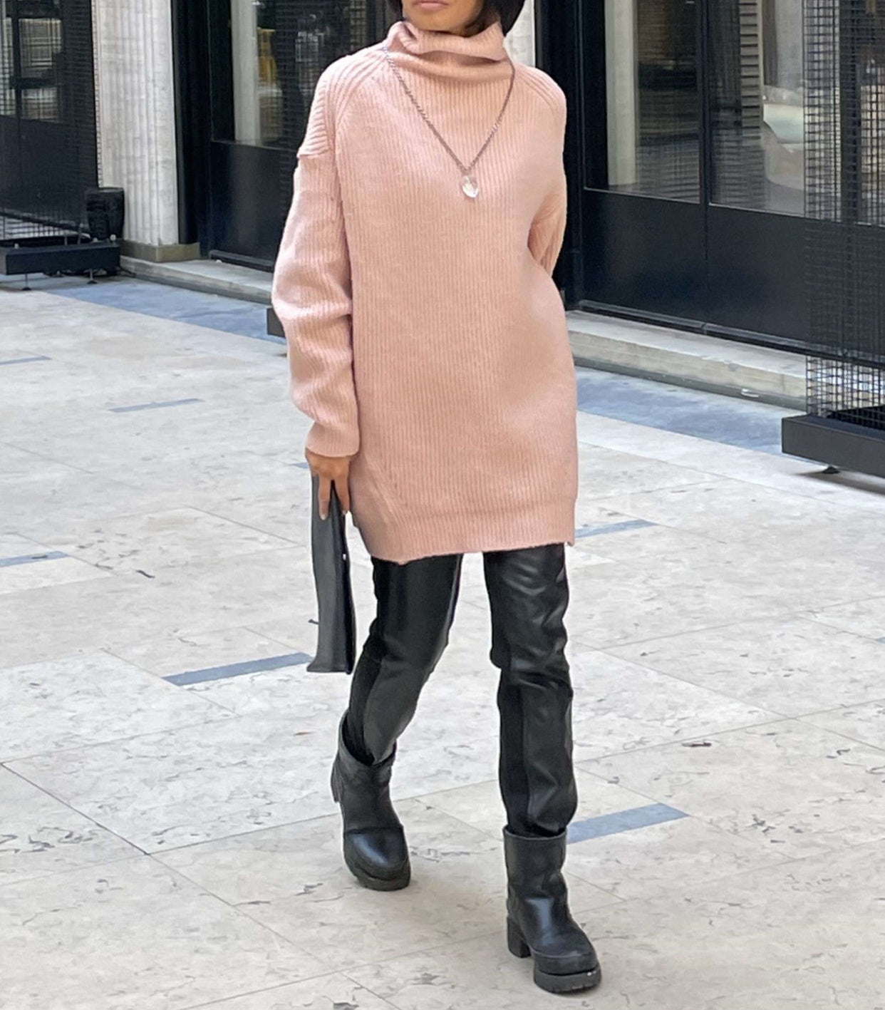 Pull douillet grosses mailles