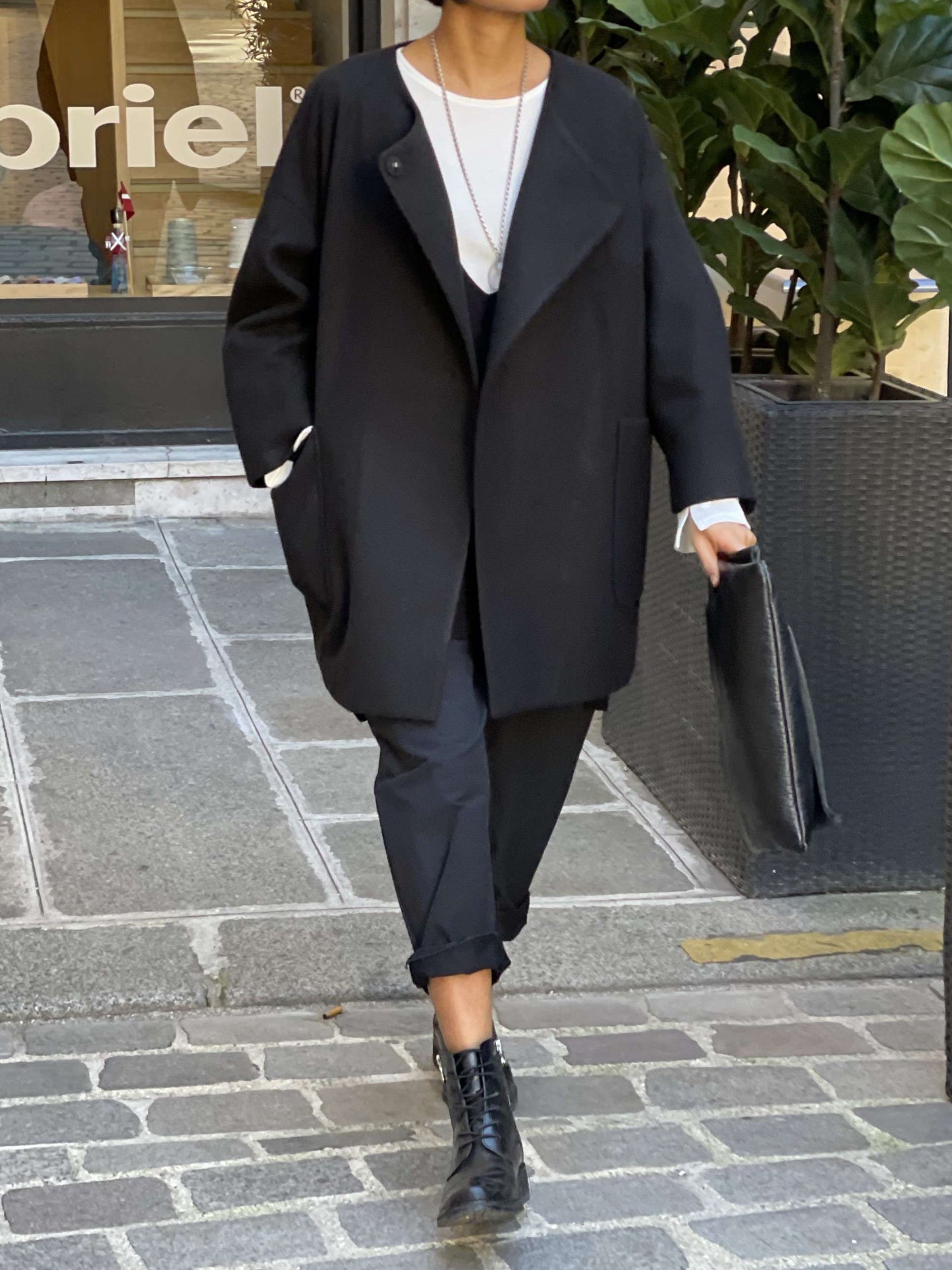 Manteau croisé