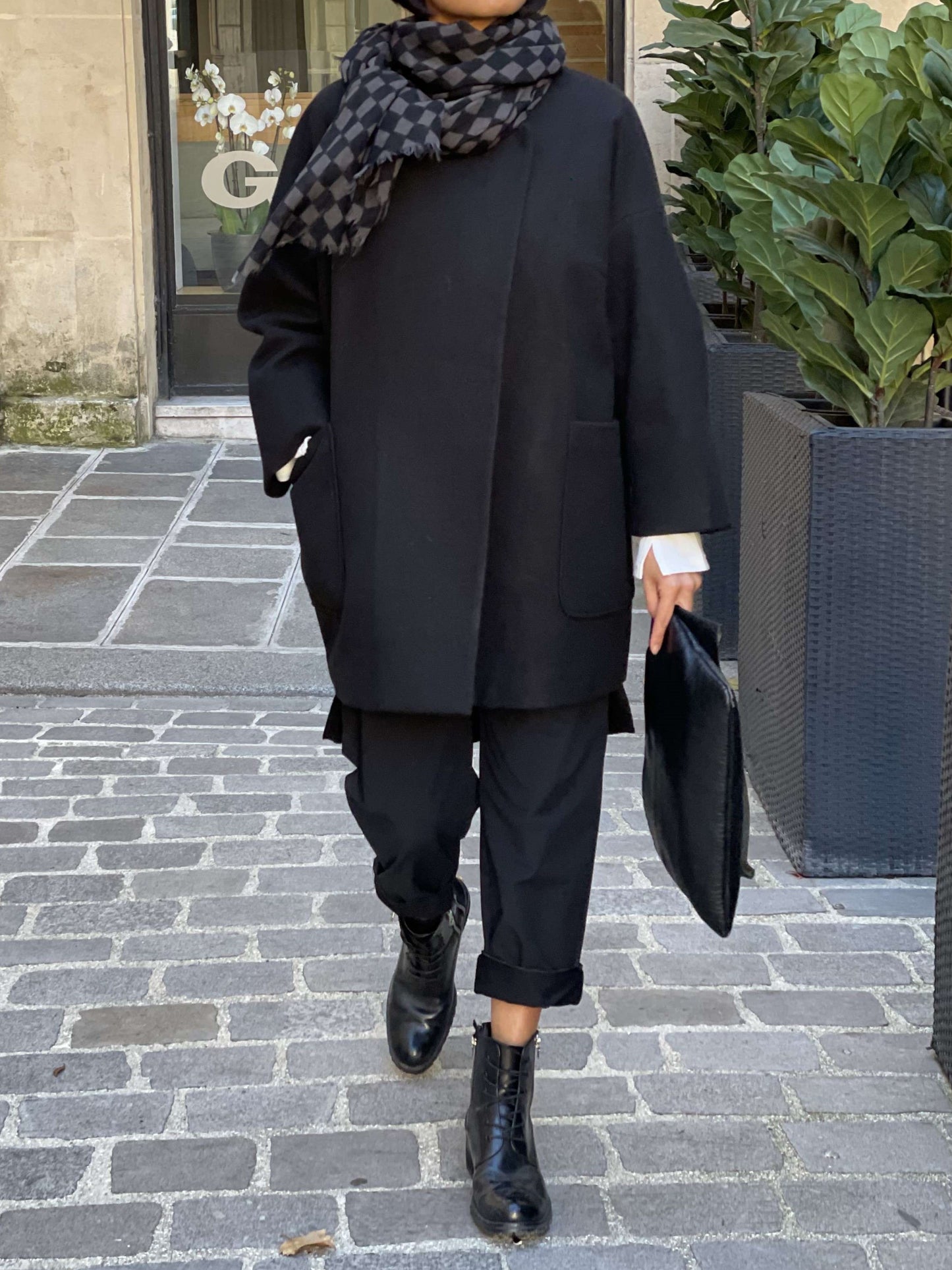 Manteau croisé