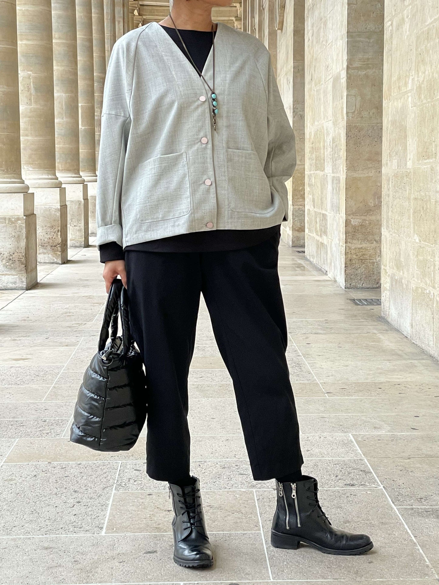 Veste polyvalente, idéale pendant l’hiver et parfaite comme gilet léger à la mi-saison