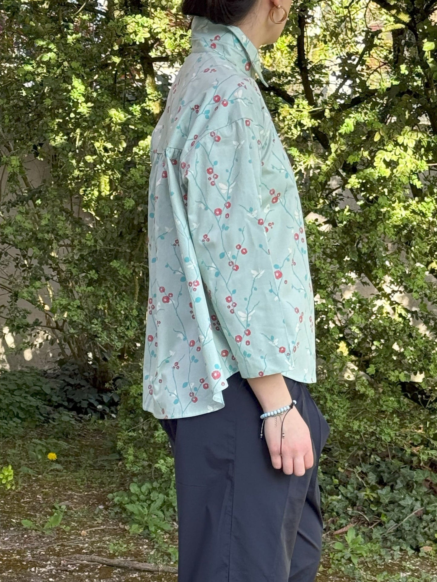 Chemise verte