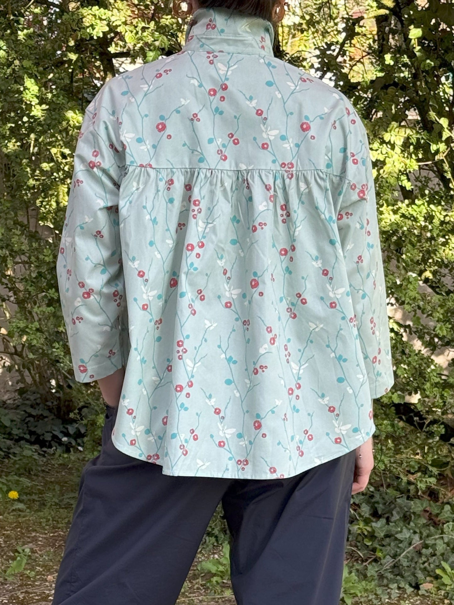 Chemise verte