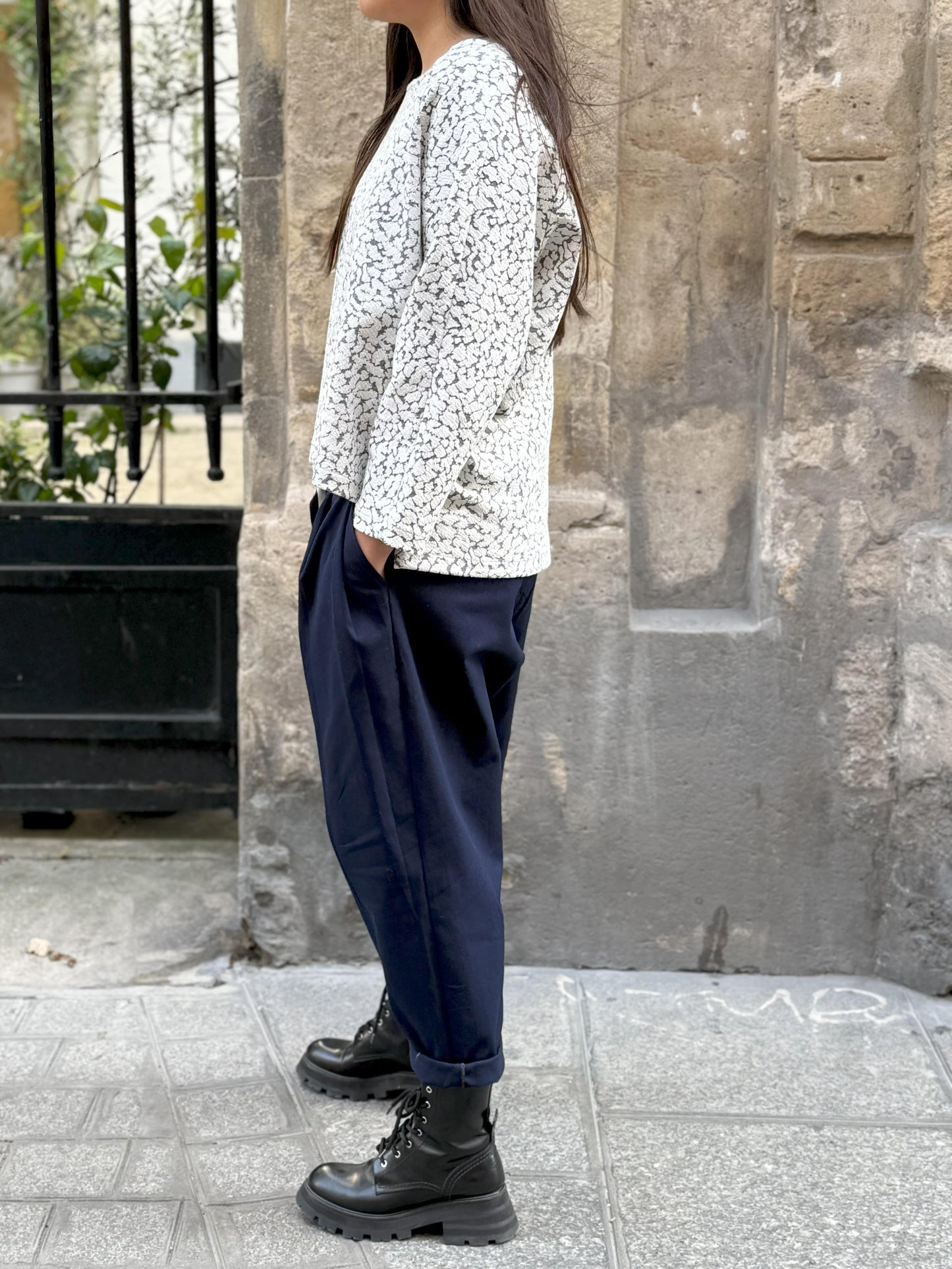 Blouse Tricot Léopard Span