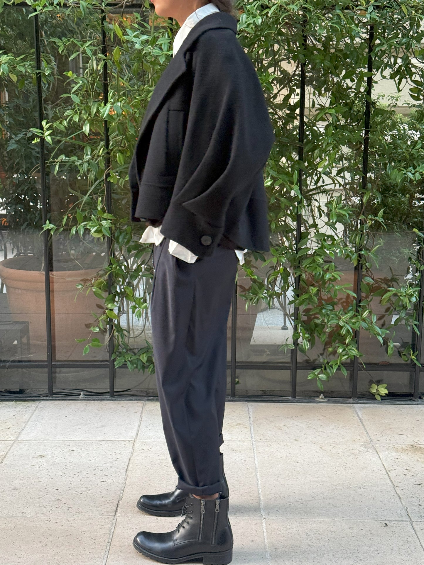 Veste en Cachemire Noire