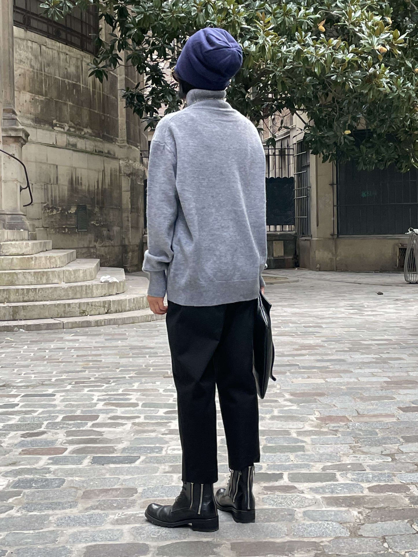 Pull douillet col roulé