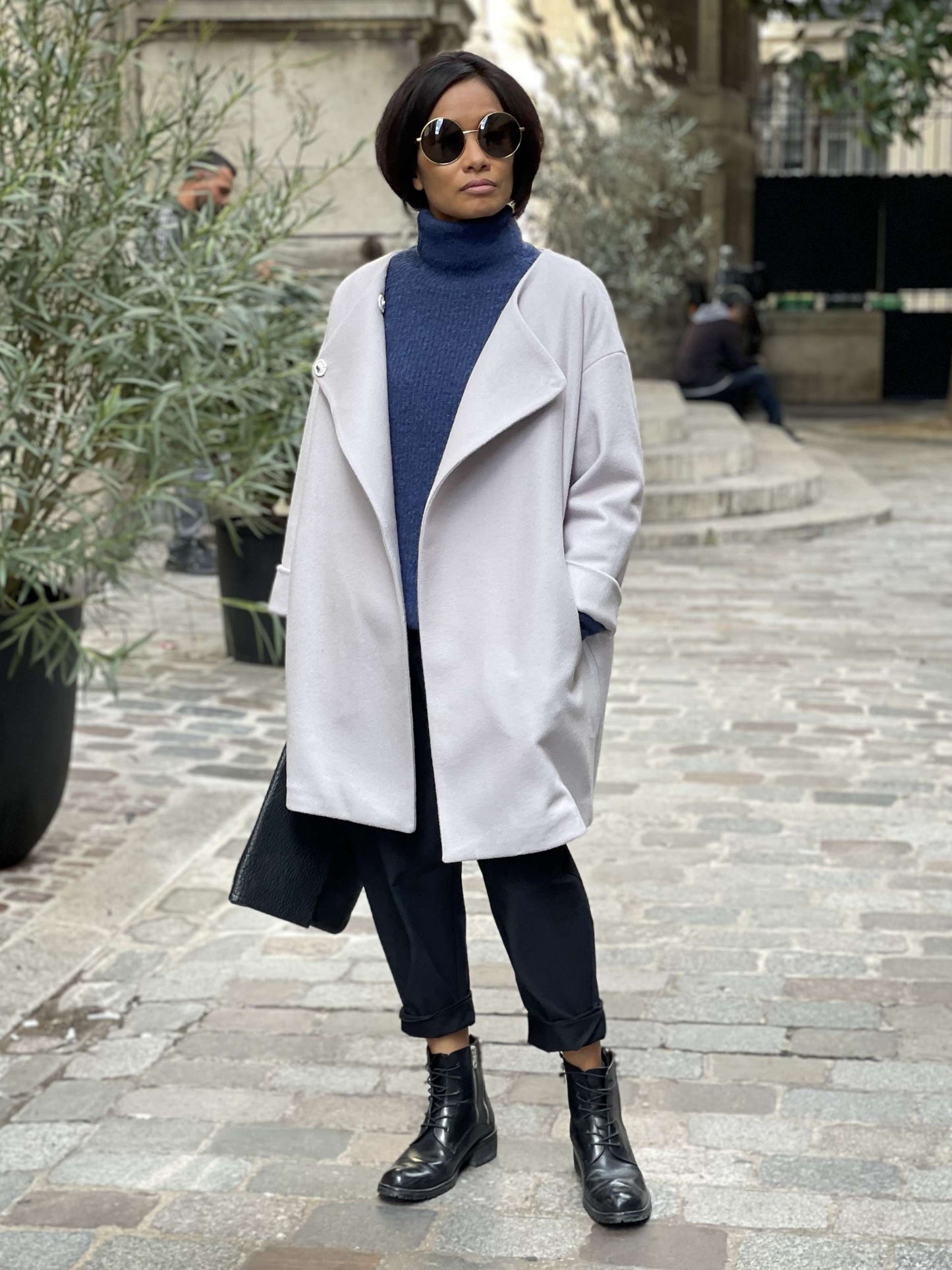 Manteau croisé
