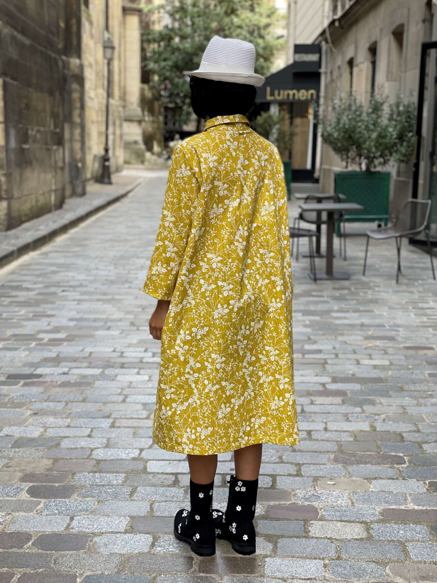 Robe blouse imprimés fleurs