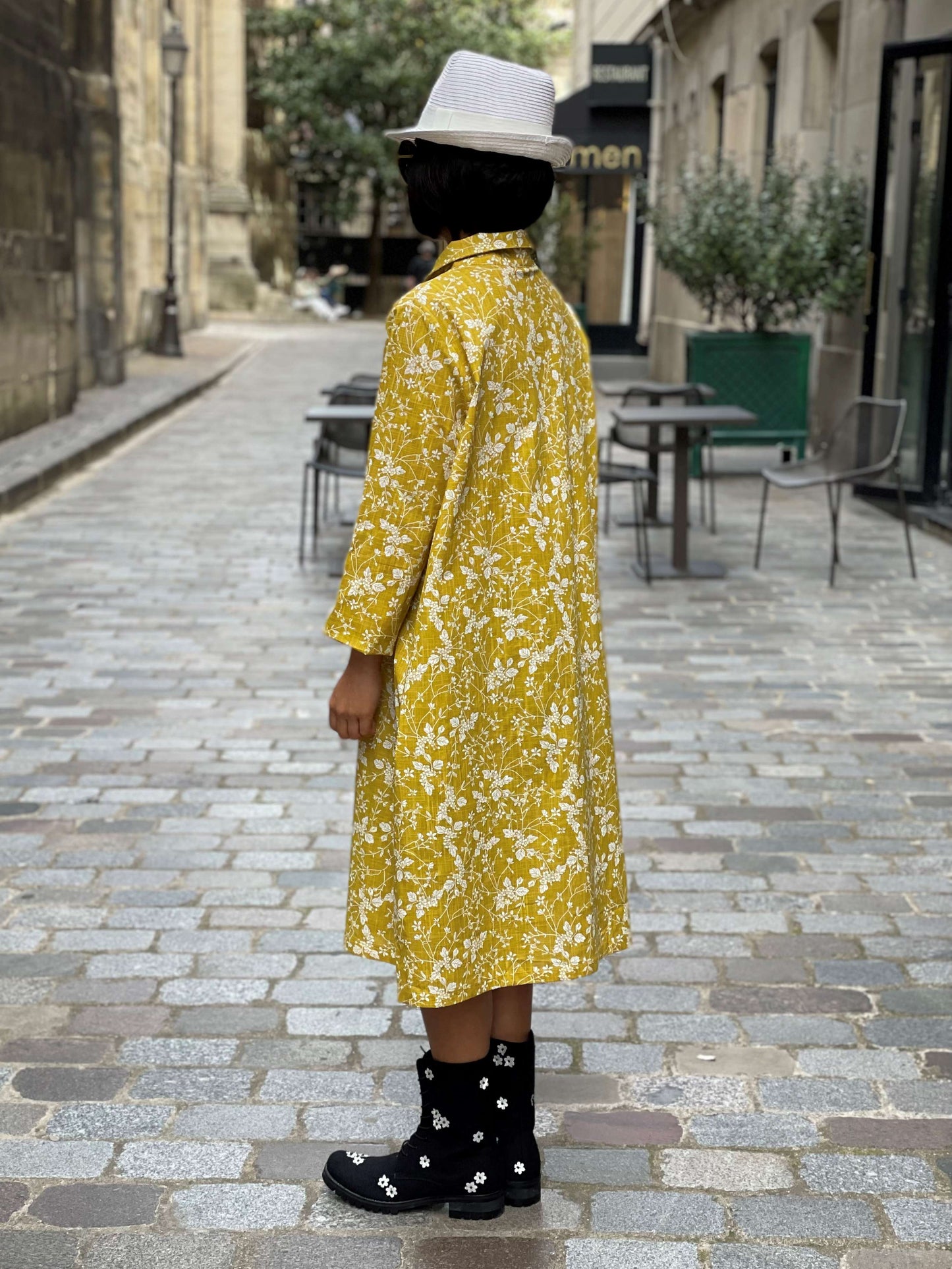 Robe blouse imprimés fleurs