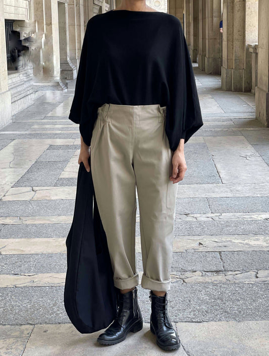 Pull ample noir