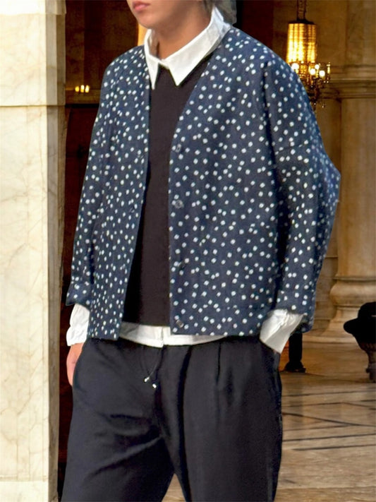 Veste en Denim à imprimé fleuri