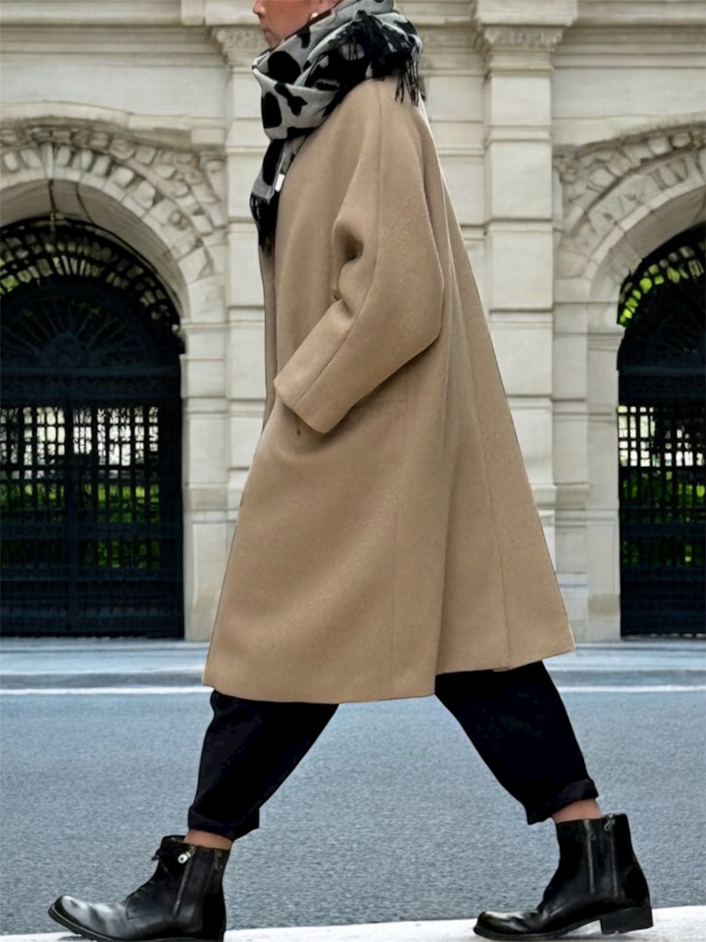 Manteau Beige Cachemire