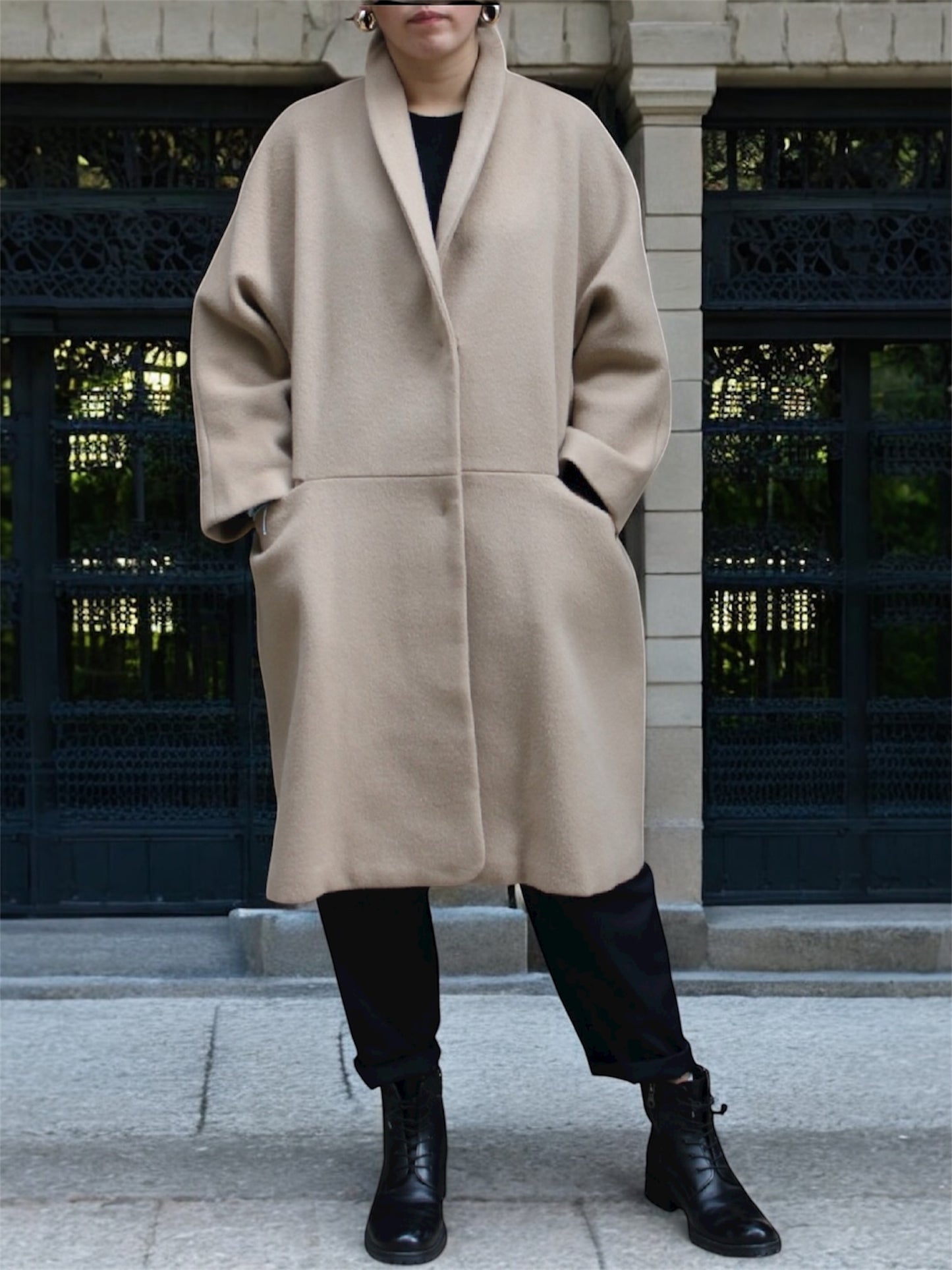 Manteau Beige Cachemire