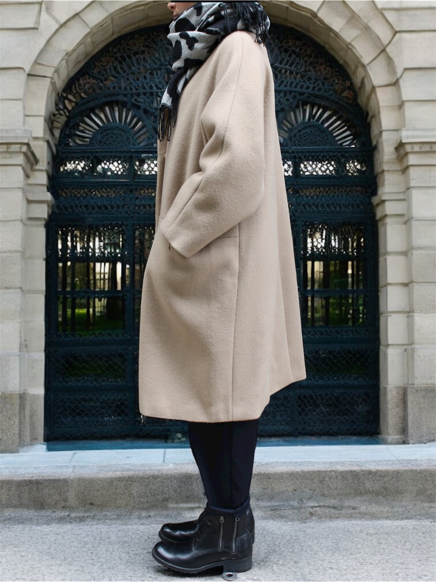 Manteau Beige Cachemire