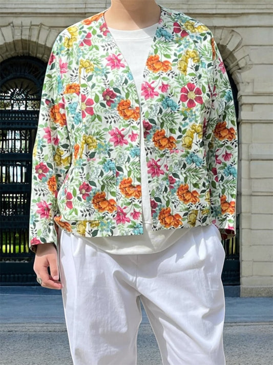 Veste fraîcheur d’un jardin de printemps.