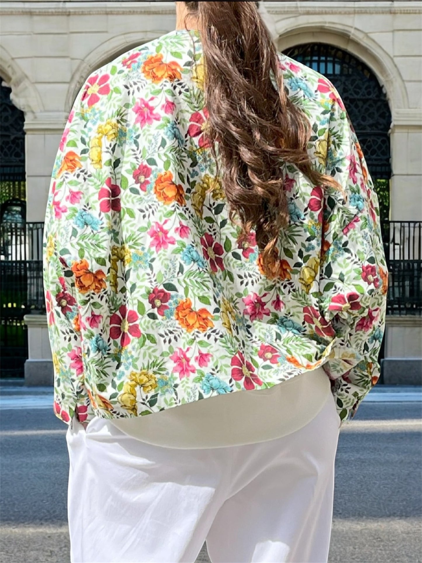 Veste fraîcheur d’un jardin de printemps.