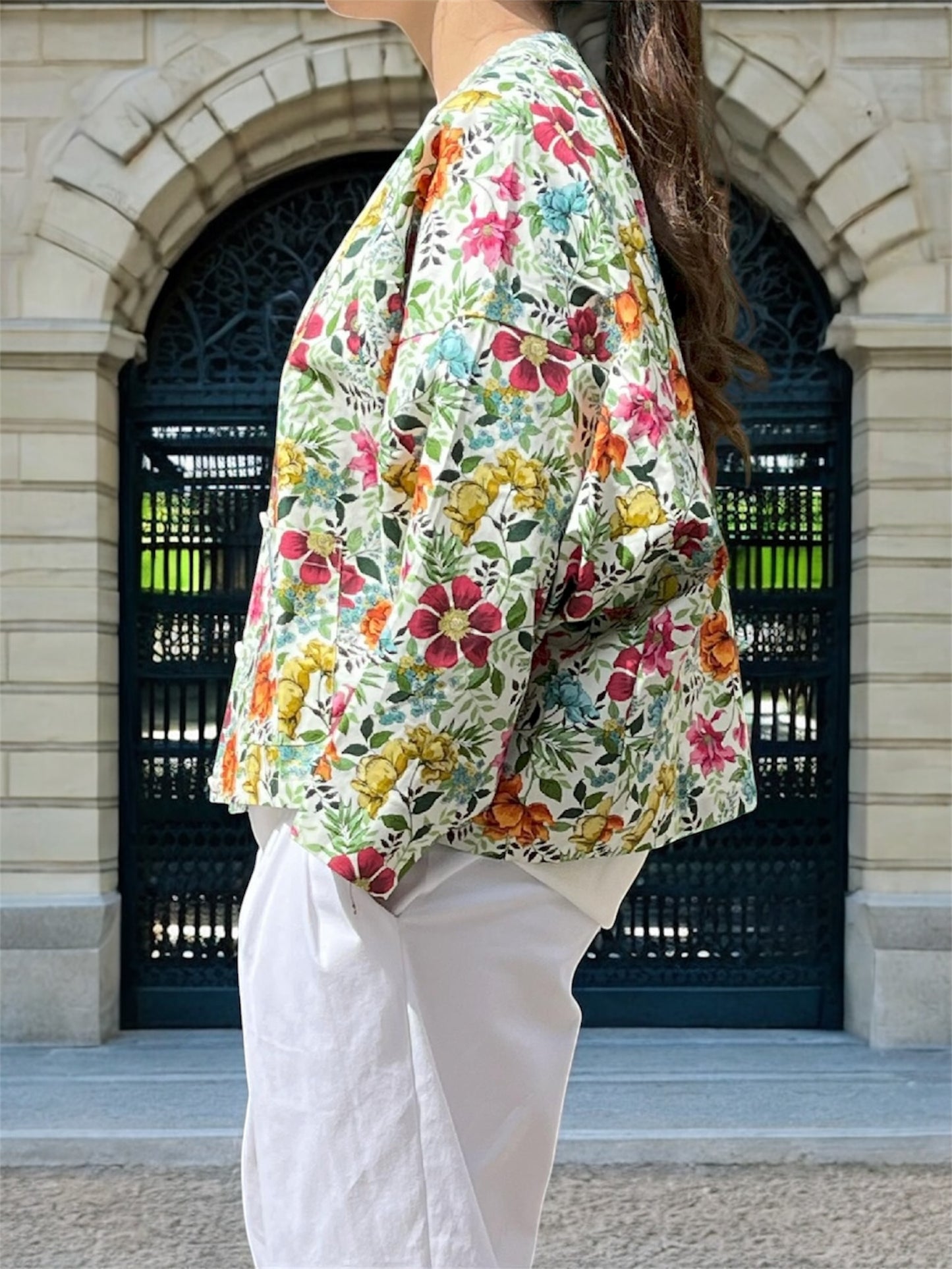 Veste fraîcheur d’un jardin de printemps.
