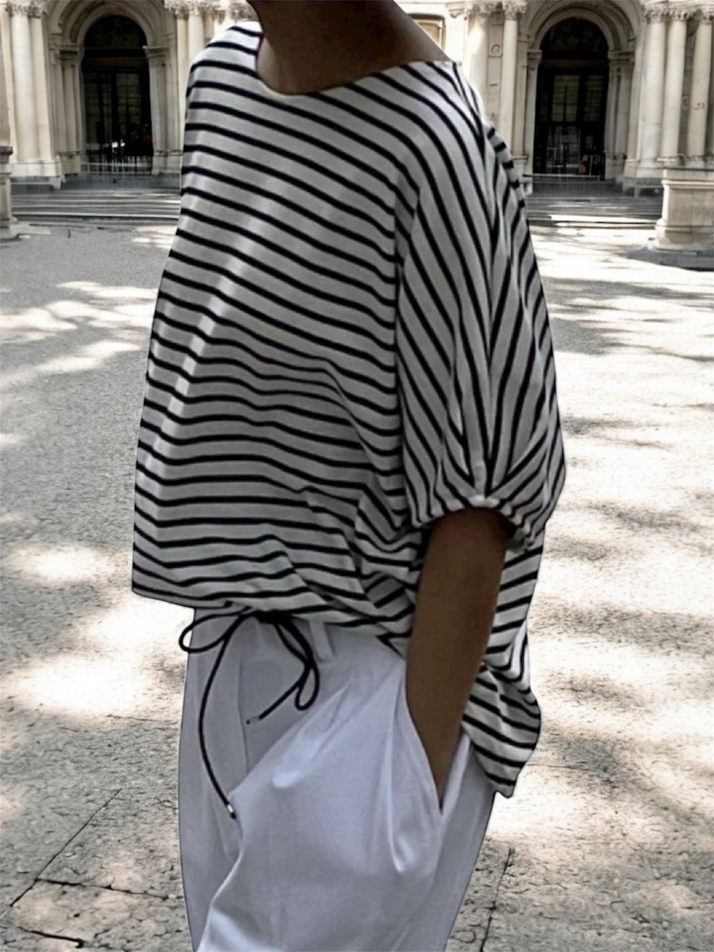 Tee- shirt à rayures