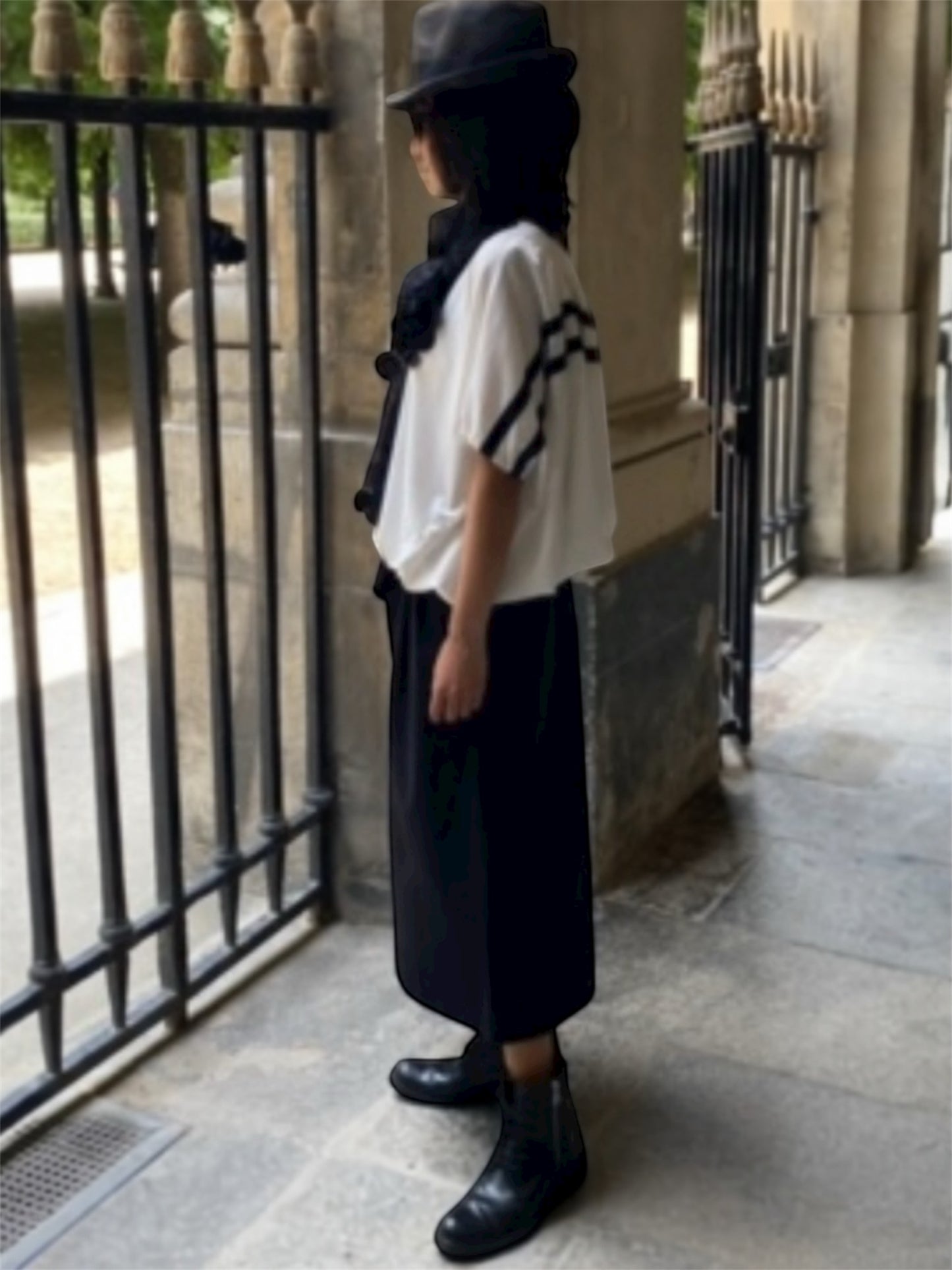 Haut ample bandes dorsales