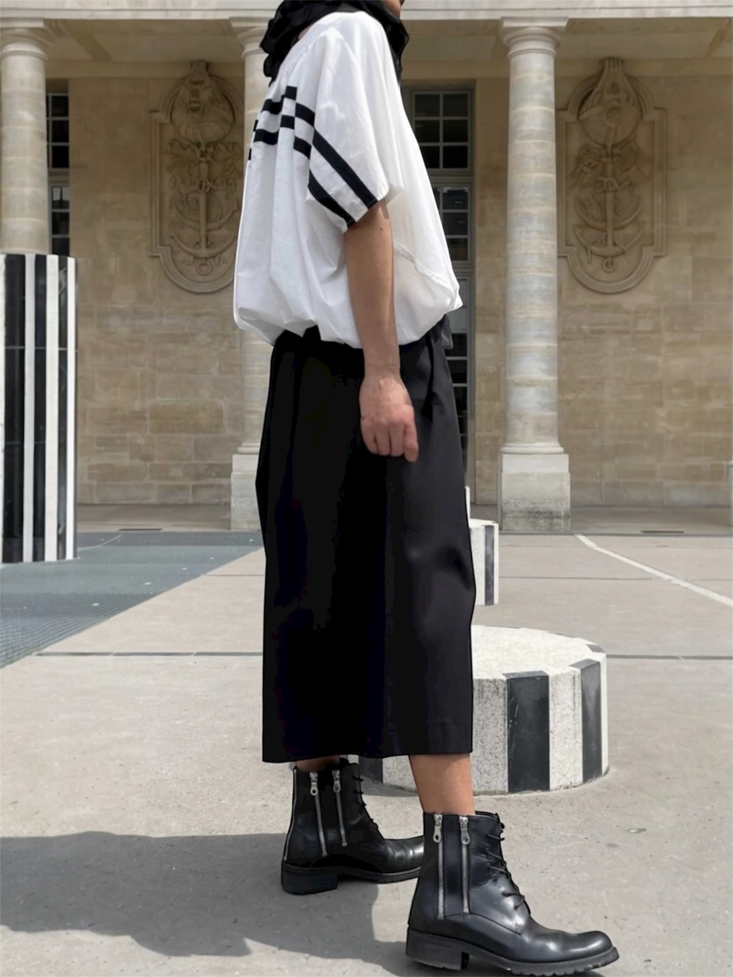 Haut ample bandes dorsales