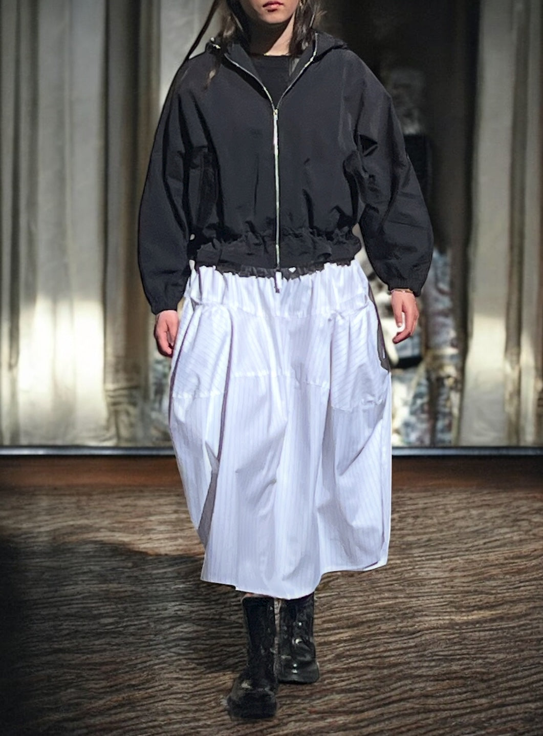 Blouson Épuré Nomade Noir