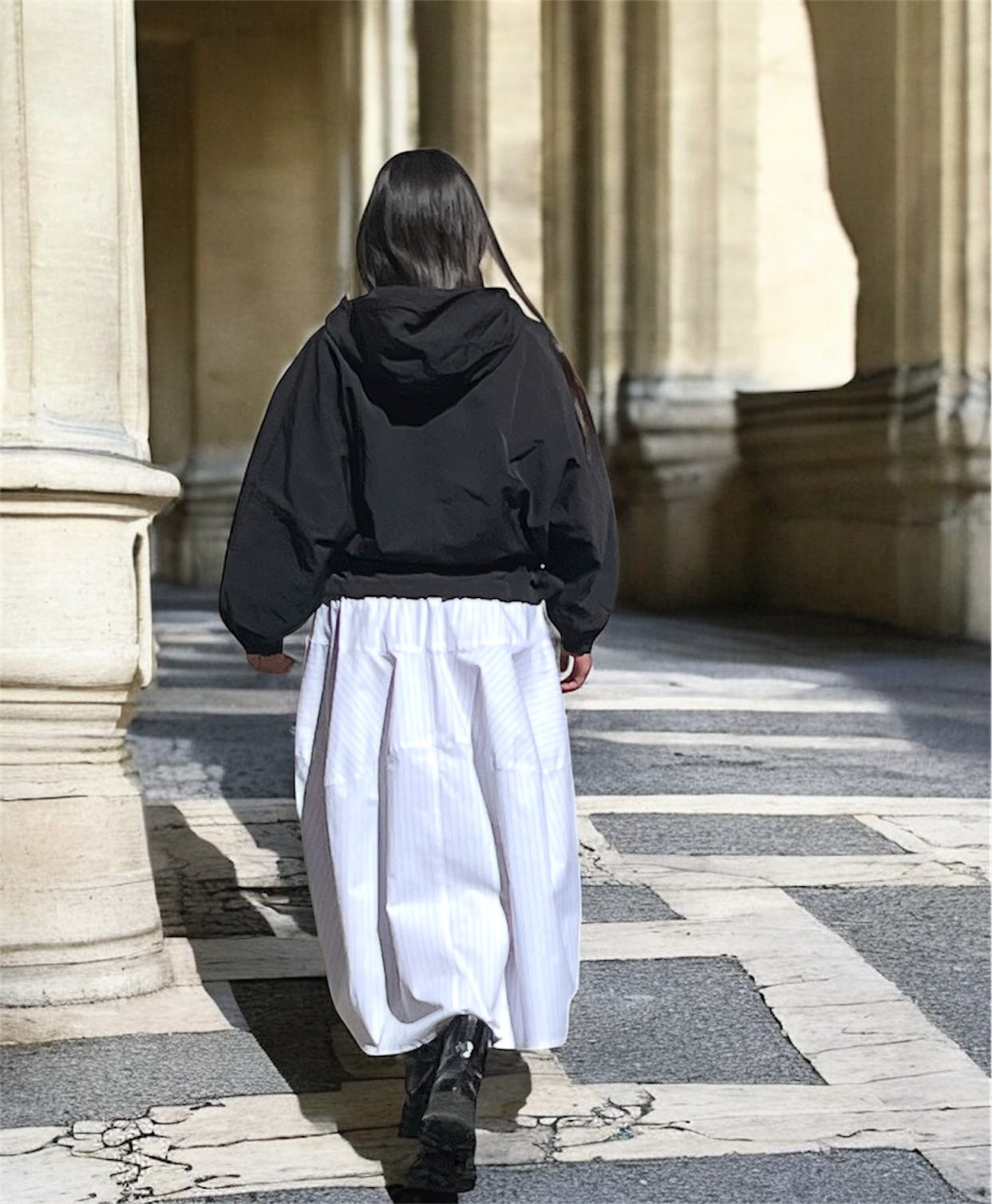 Blouson Épuré Nomade Noir