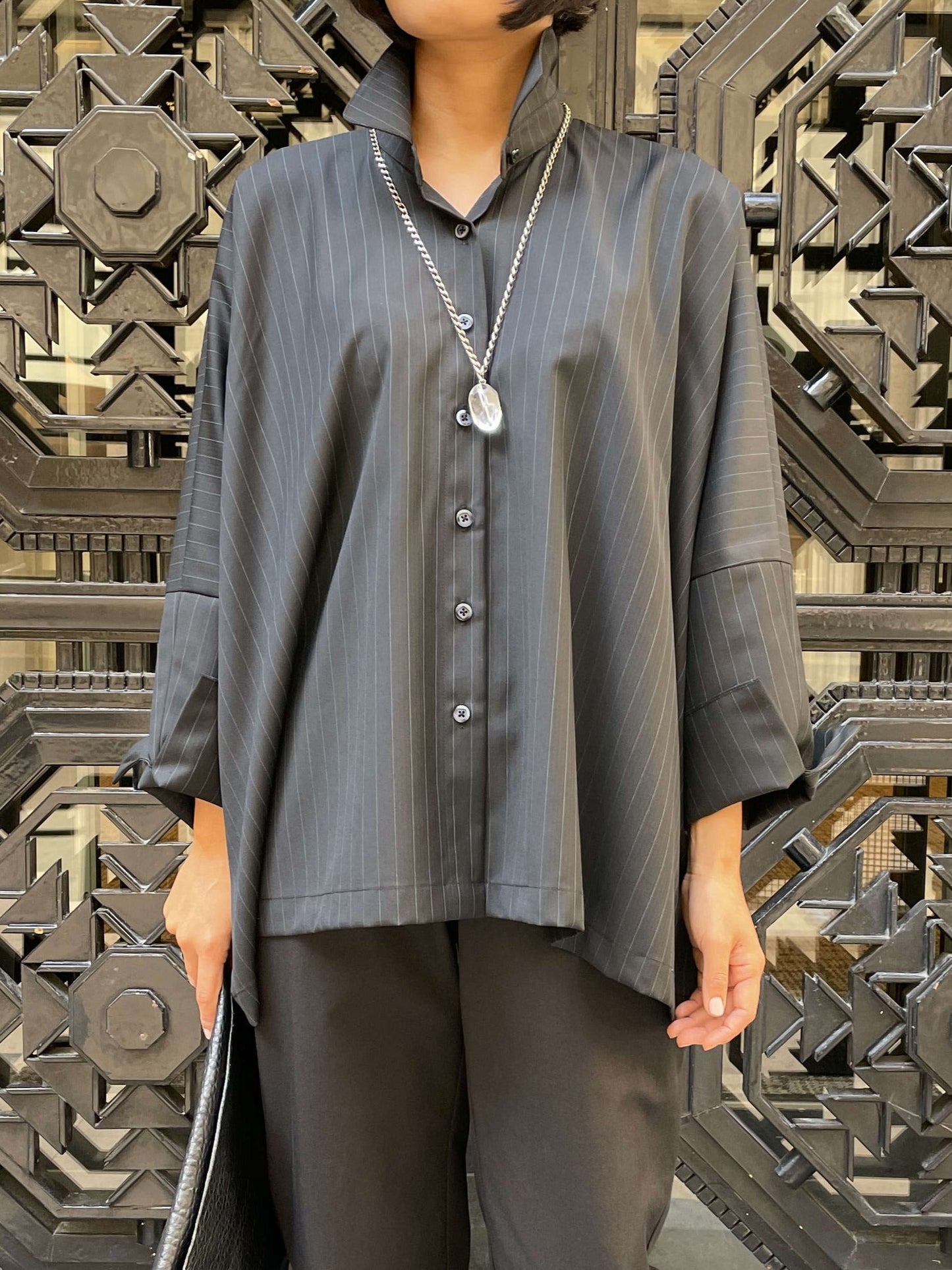 Chemise en chevron