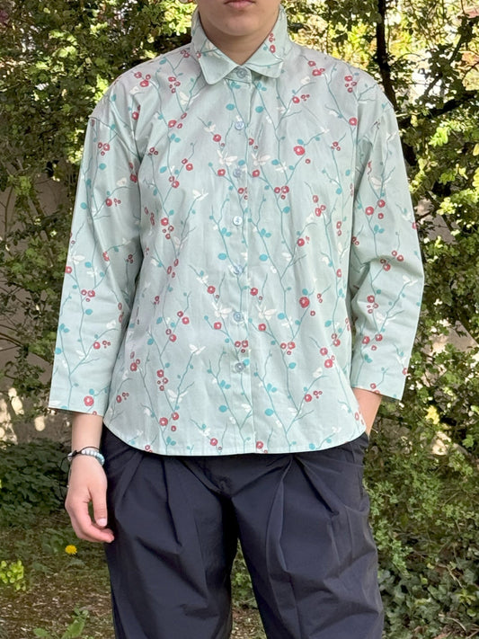 Chemise verte