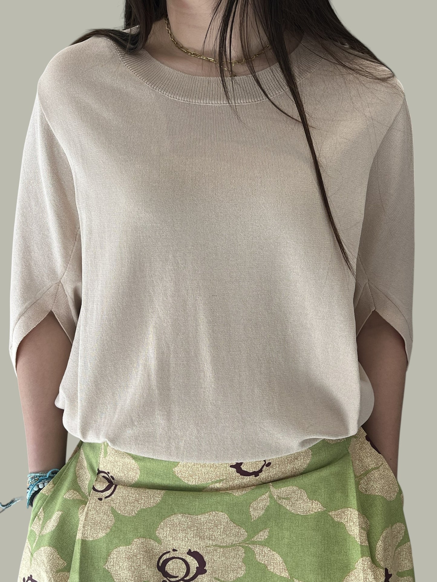 Haut beige