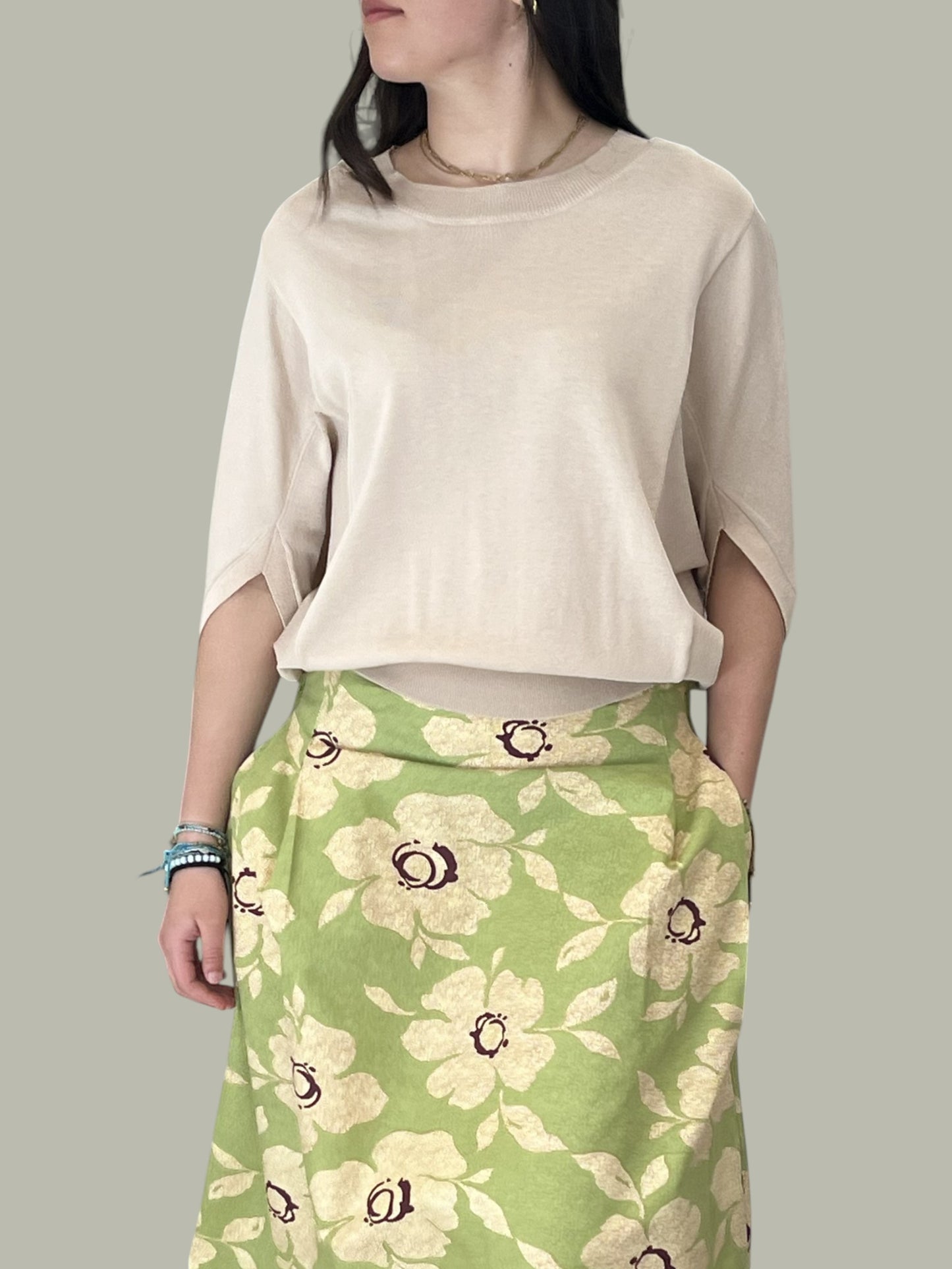 Haut beige