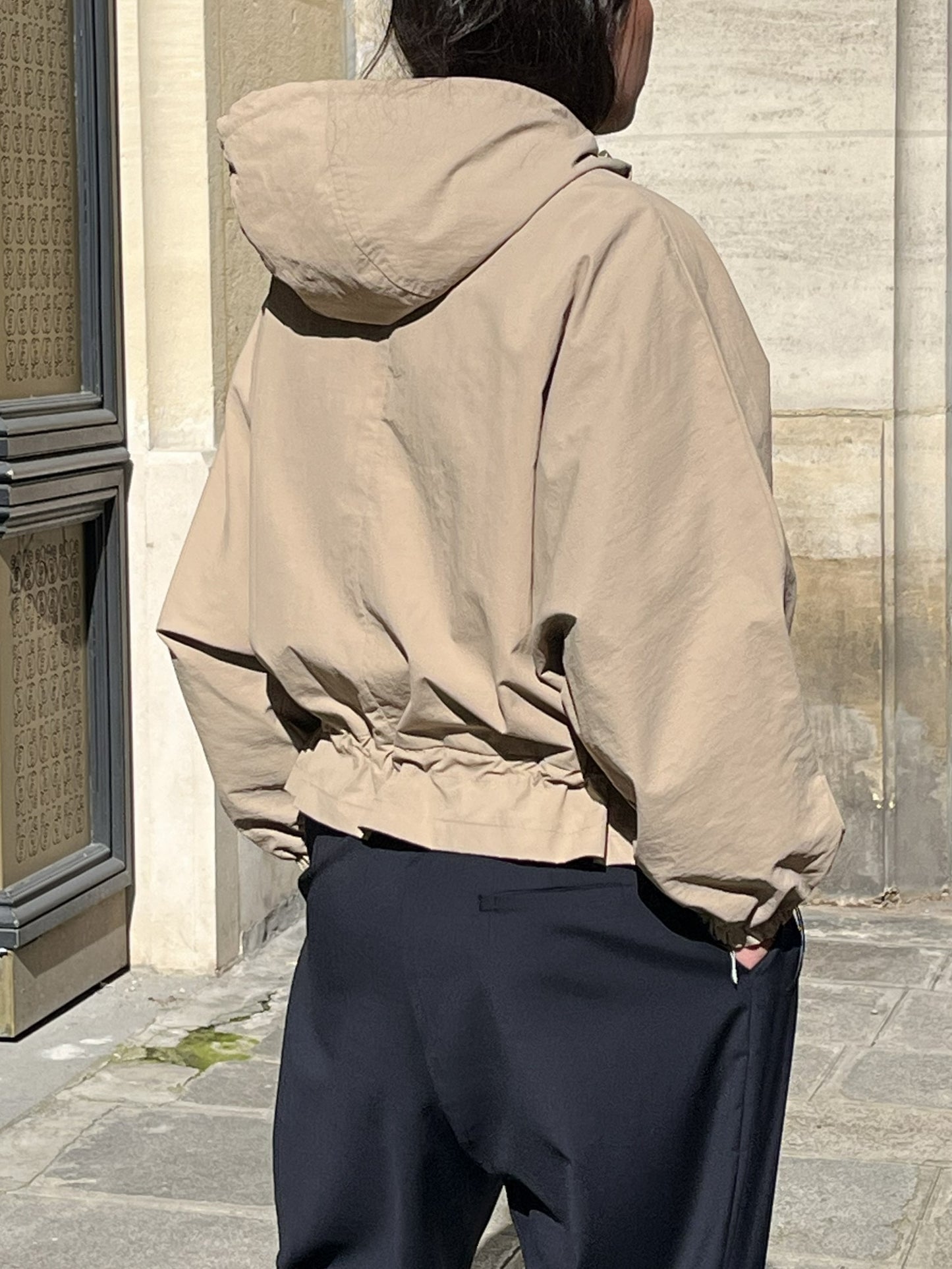 Blouson Épuré Nomade Beige