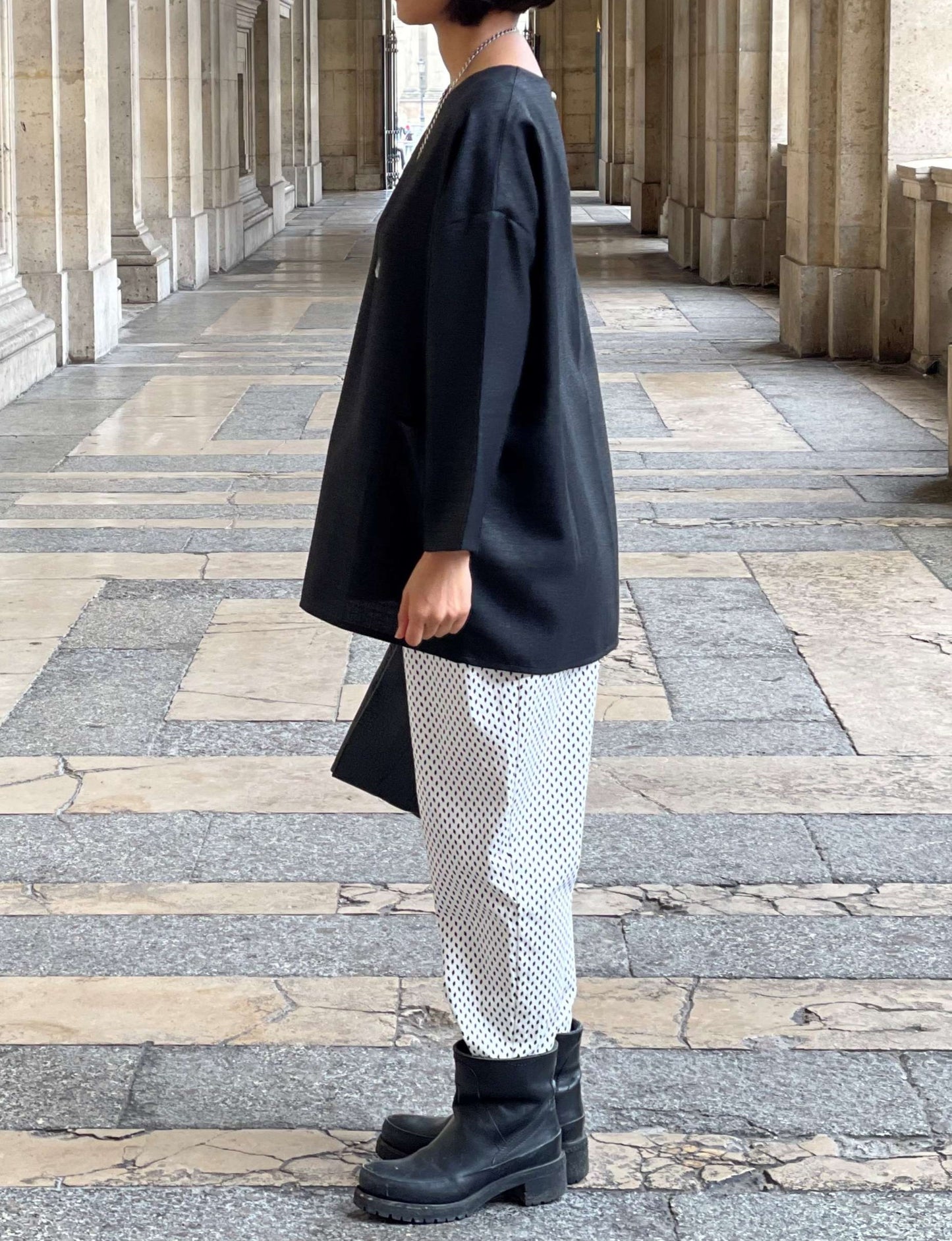 Blouse ample avec poches