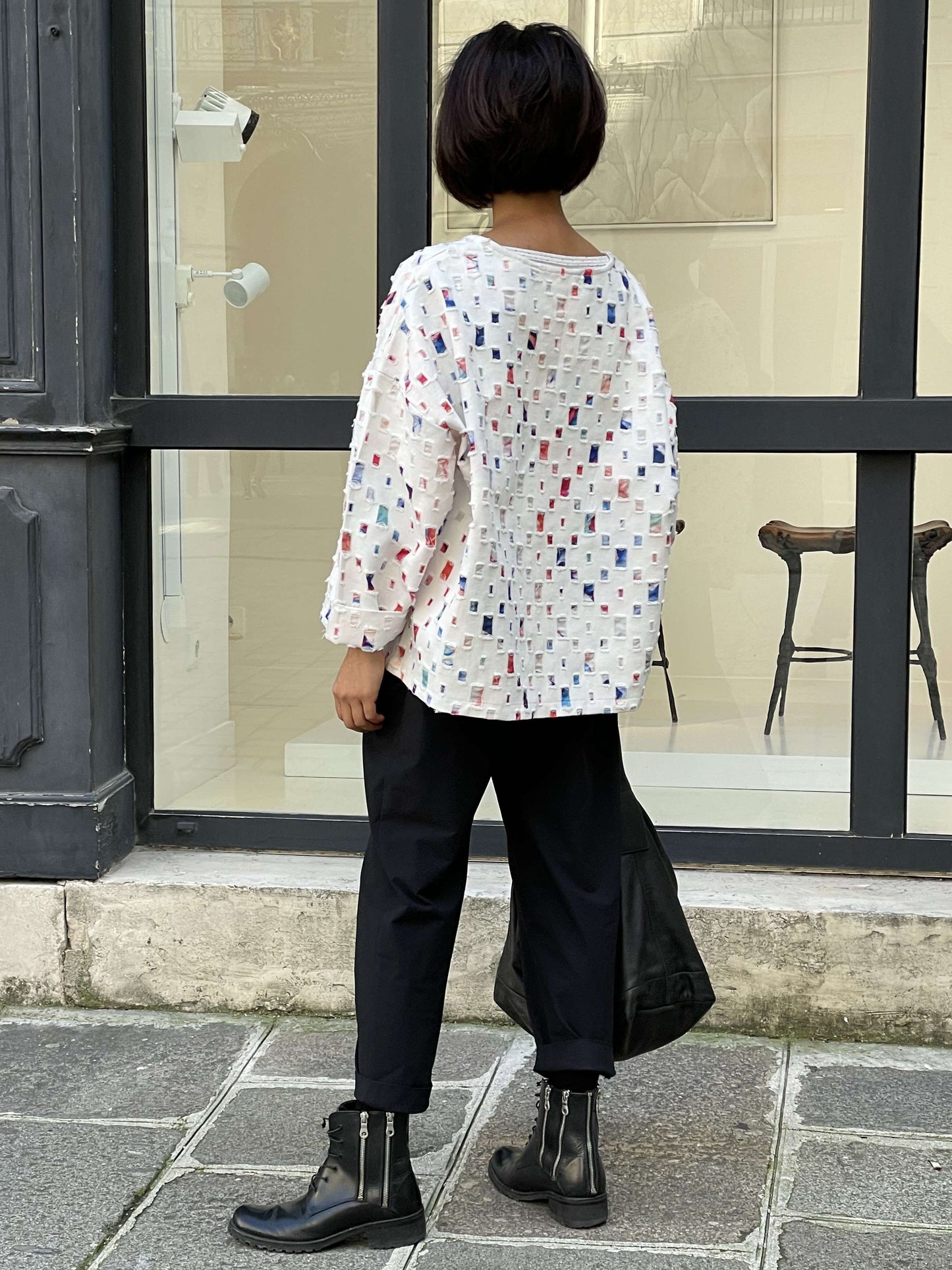 Chemise Néon Noire