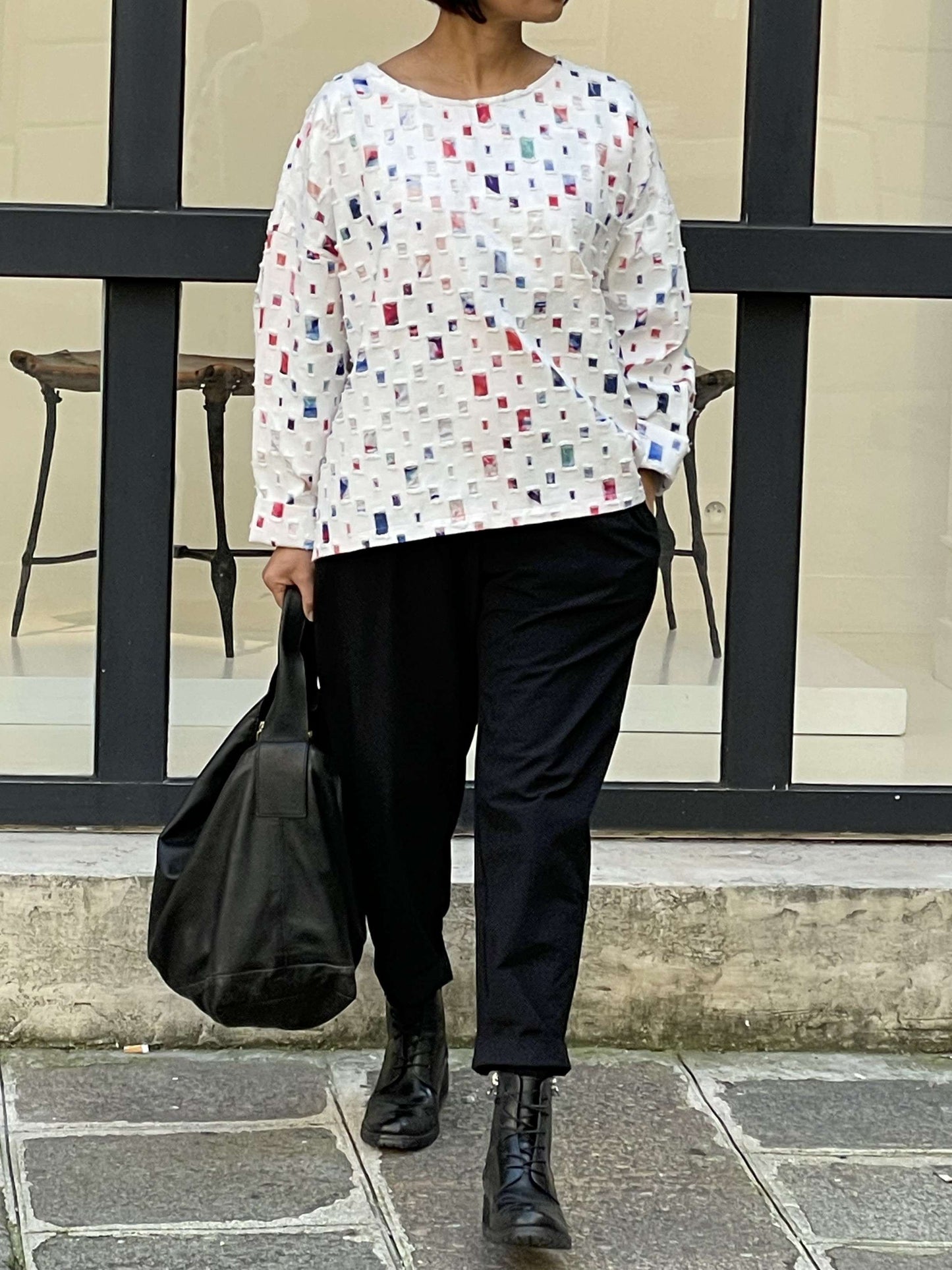Chemise Néon Noire