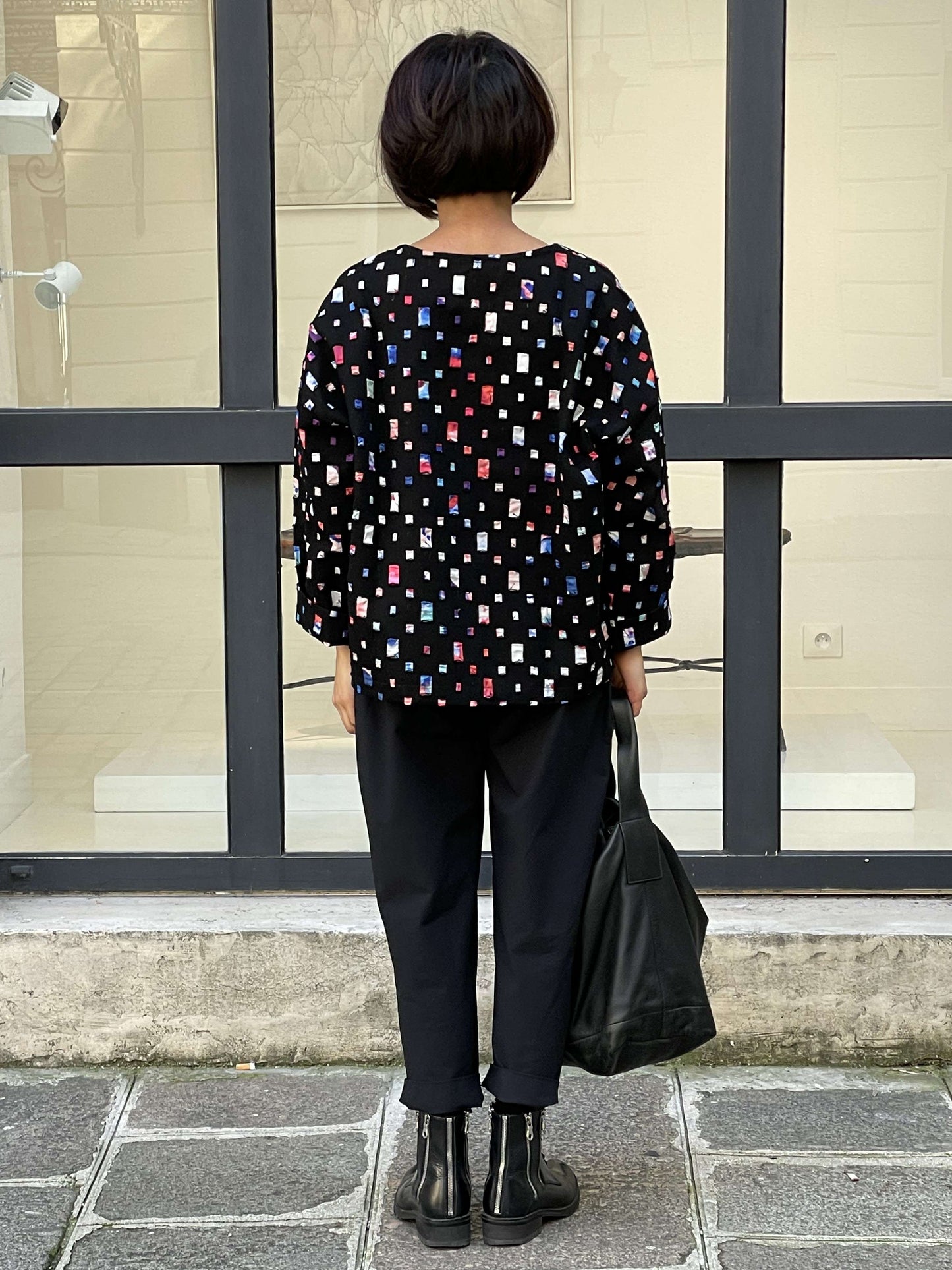 Chemise Néon Noire