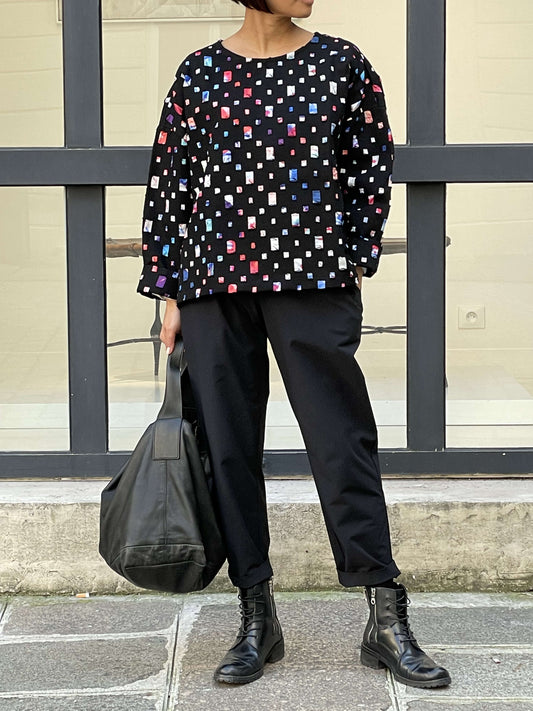 Chemise Néon Noire