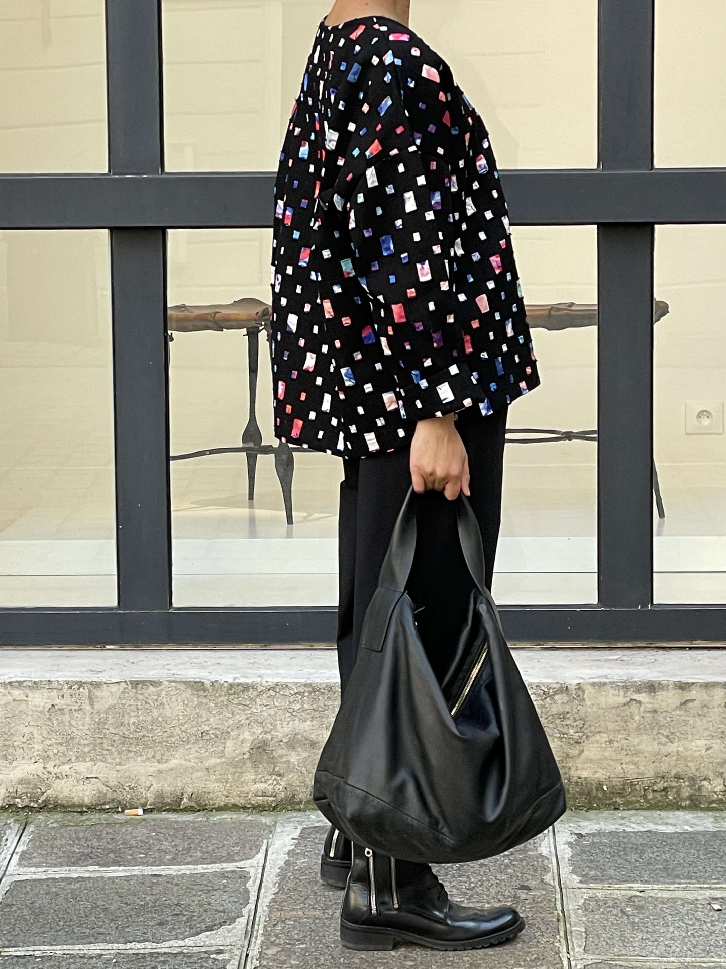 Chemise Néon Noire