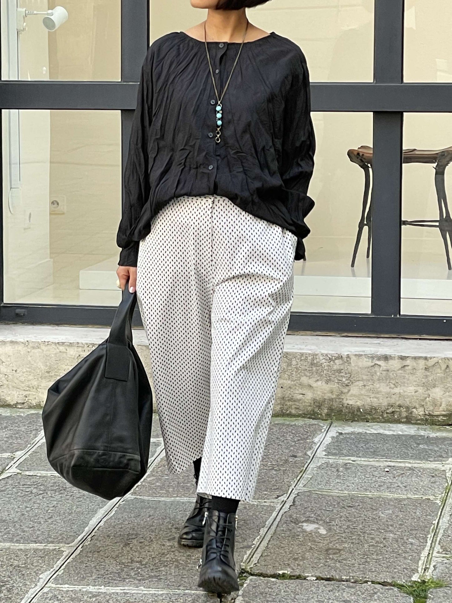Chemise plissée