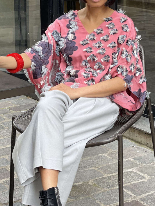 Blouse T-shirt 100% soie