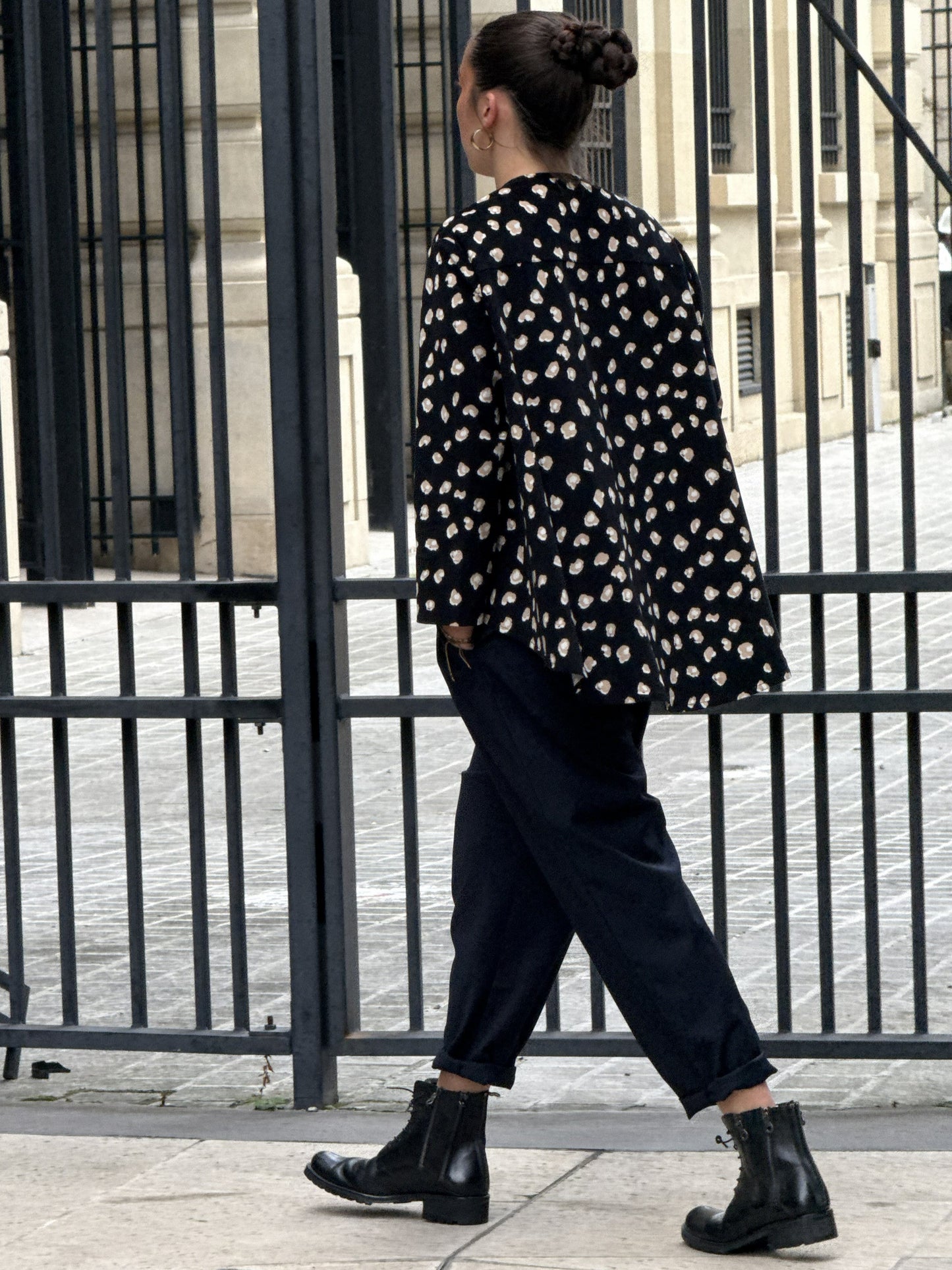 Chemise velours côtelé fin