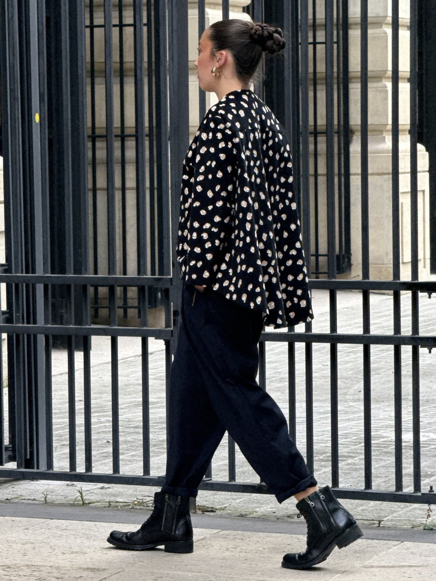 Chemise velours côtelé fin