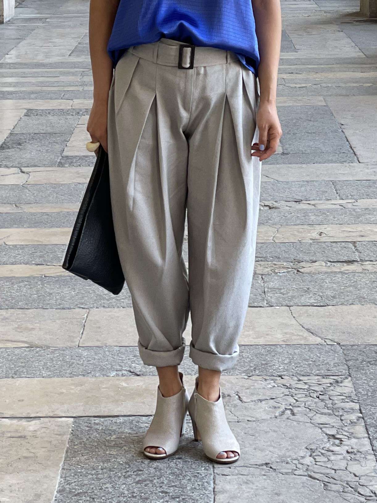 Pantalon à pinces
