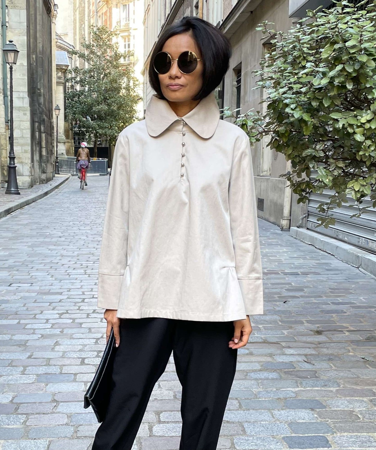 Chemise col Claudine