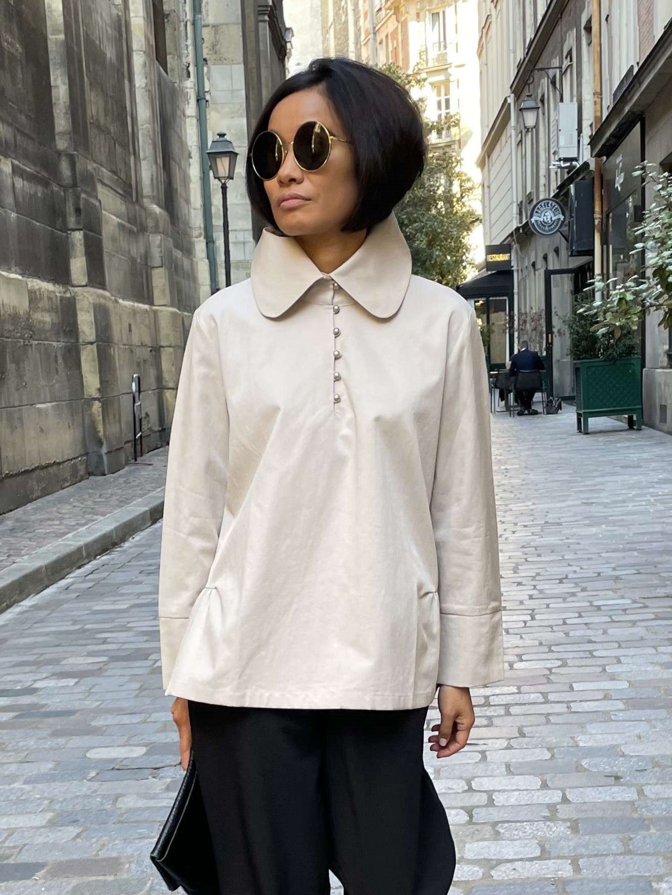 Chemise col Claudine