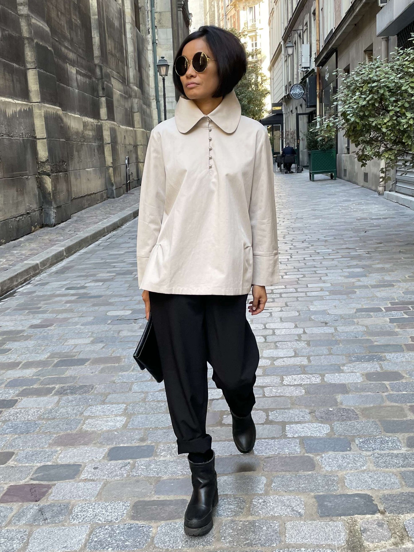 Chemise col Claudine