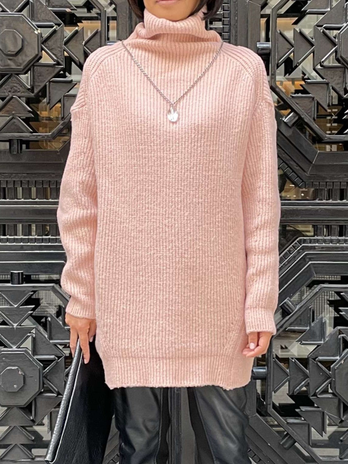 Pull douillet en grosse maille