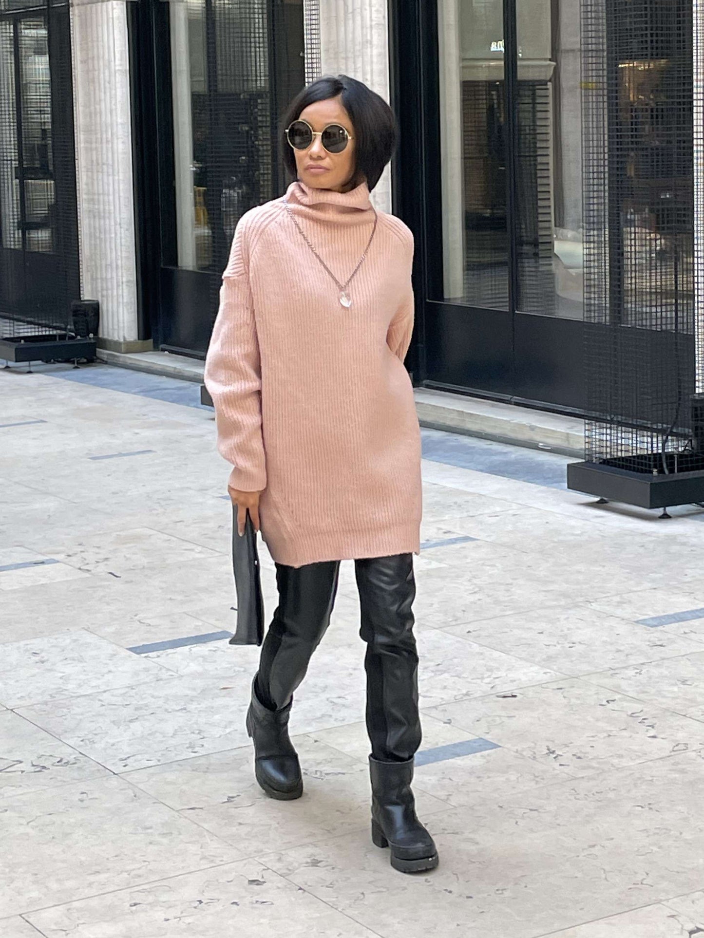 Pull douillet en grosse maille