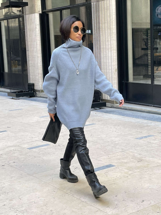 Pull douillet grosses mailles